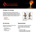 Image for 'Michigan Art Castings: A New Fine Art Bronze Foundry' announcement.