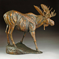 Image for '"Moose" wins Kentucky National Wildlife Art Exhibit' announcement.